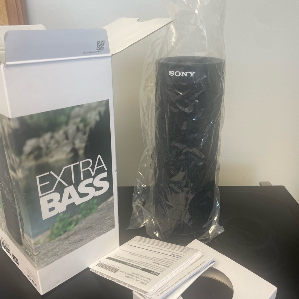 Sony Extra Bass Portable Bluetooth Speaker - Black